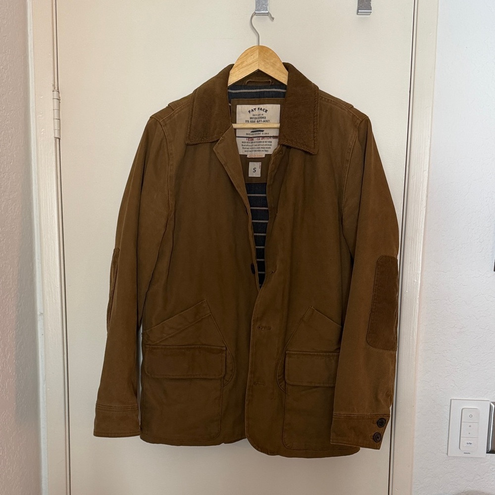 Fat Face Men's Tan Military Field Jacket